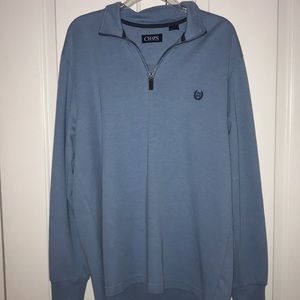Chaps Men’s Long Sleeve Pull Over- Size L